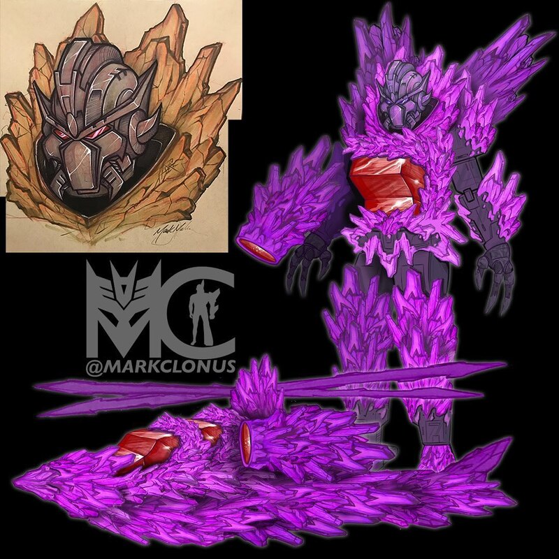 Infernac Universe Deluxe Shard Concept Design Images & Details From Transformers Legacy