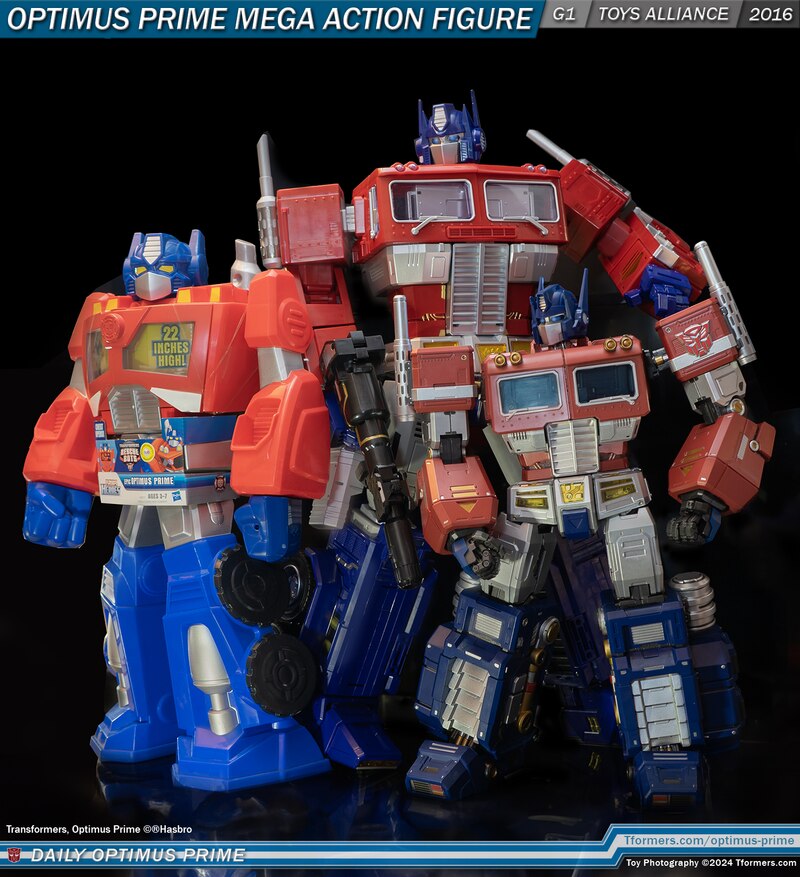 Daily Prime - Optimus Prime MEGA Scale Action Figures - Transformers - Toy  Fans Community