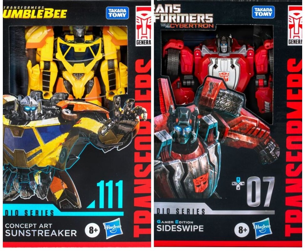 ORDER NOW! Sunstreaker & Sideswipe Deluxe Class Studio Series Figures