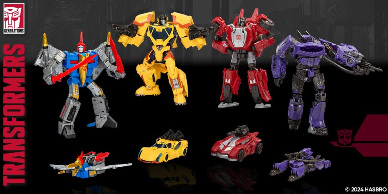 PREORDER NOW! 86 Swoop, Shockwave, Sideswipe, Sunstreaker Studio Series Figures