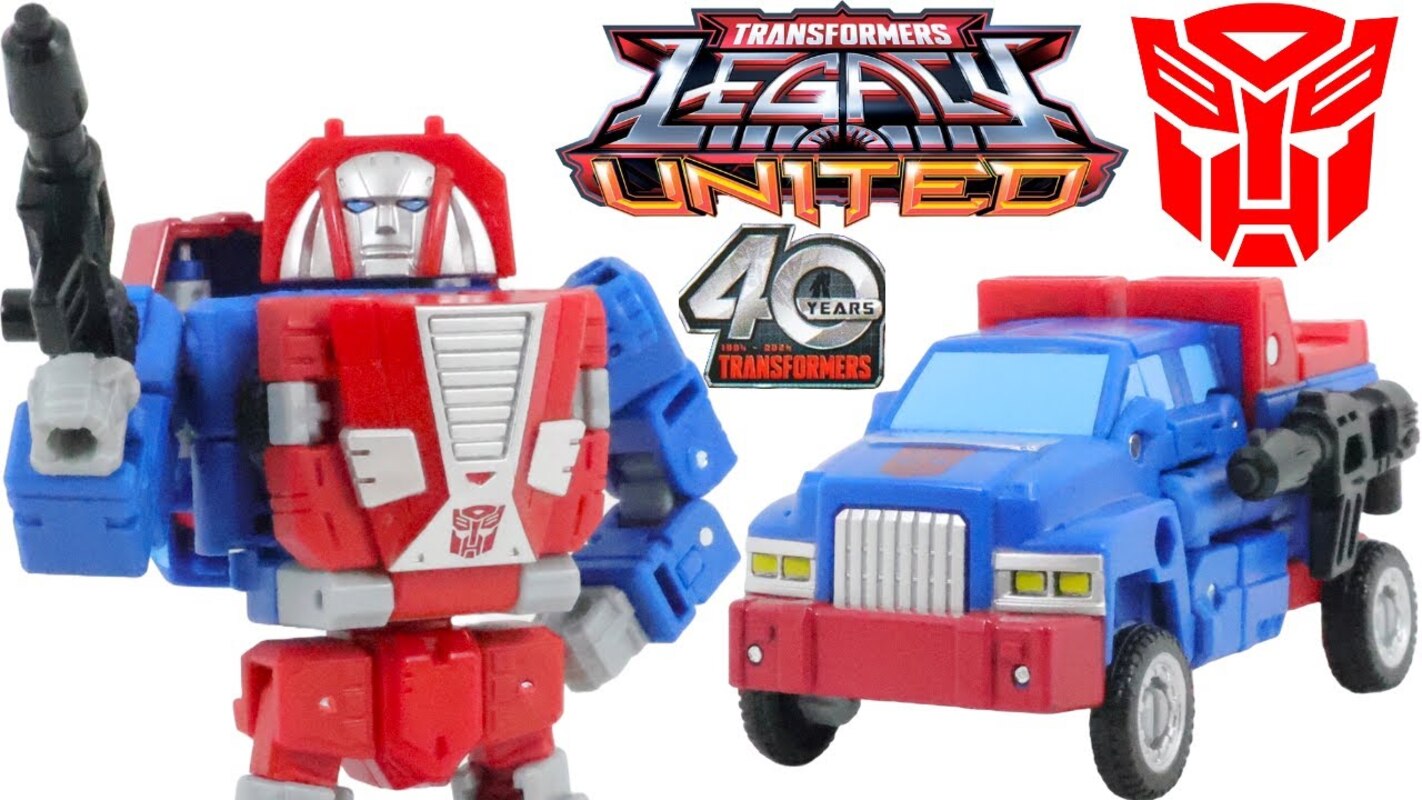Transformers Legacy United Wave 2 G1 Universe Deluxe Class Gears Review (4k)