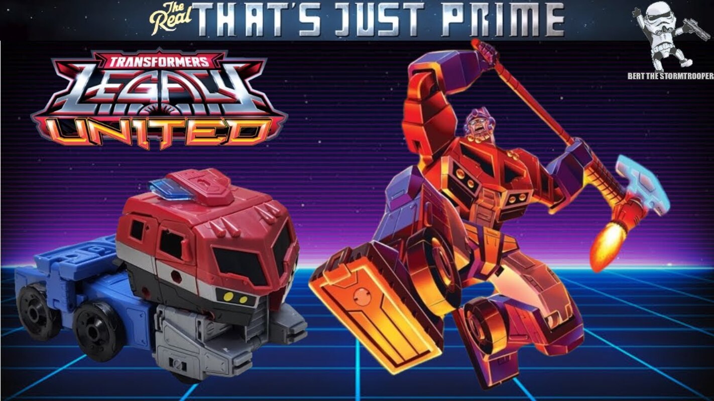 Animated Universe Optimus Prime! Transformers Legacy United Review! 