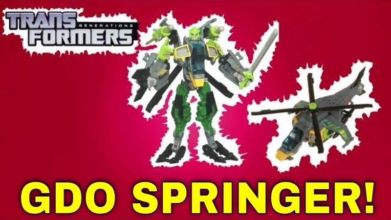 Transformers GDO Springer - GotBot True Review NUMBER 1165