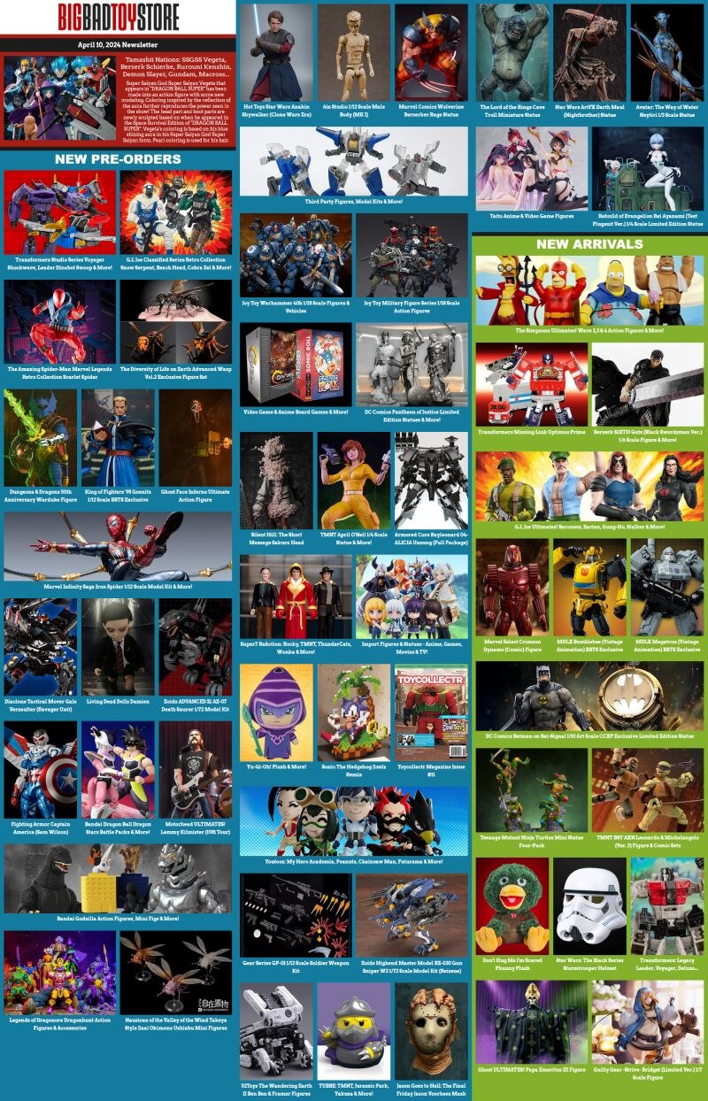 BBTS News: Tamashii Nations, Marvel Legends, G.I. Joe, Transformers, D&D, Godzilla, Ghost Face, King of Fighters & More!
