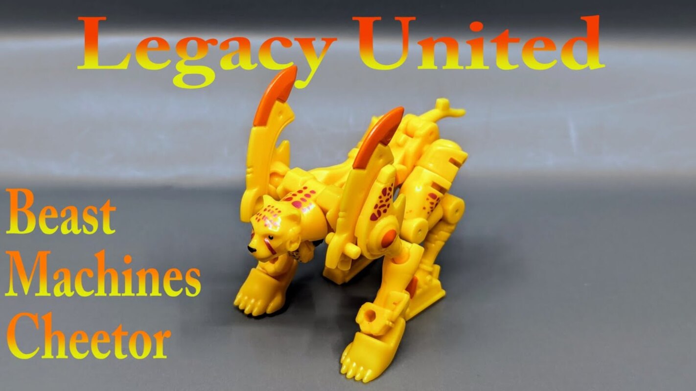 Chuck's Reviews Transformers Legacy United Beast Machines Cheetor