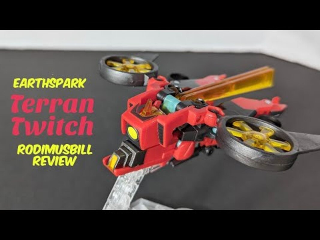 Transformers Earthspark Deluxe Terran Twitch Figure - Rodimusbill Review Https://youtu.be/guydh1kfloi