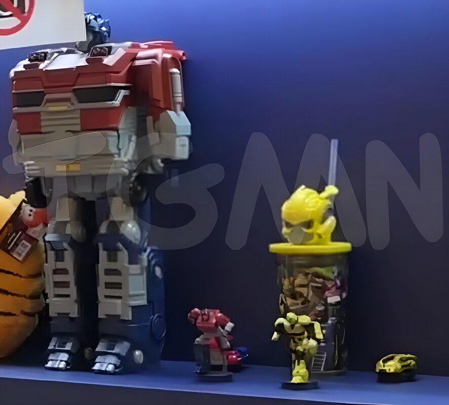 Transformers: One Optimus Prime Popcorn Bucket & Drink Toppers Movie Exclusives