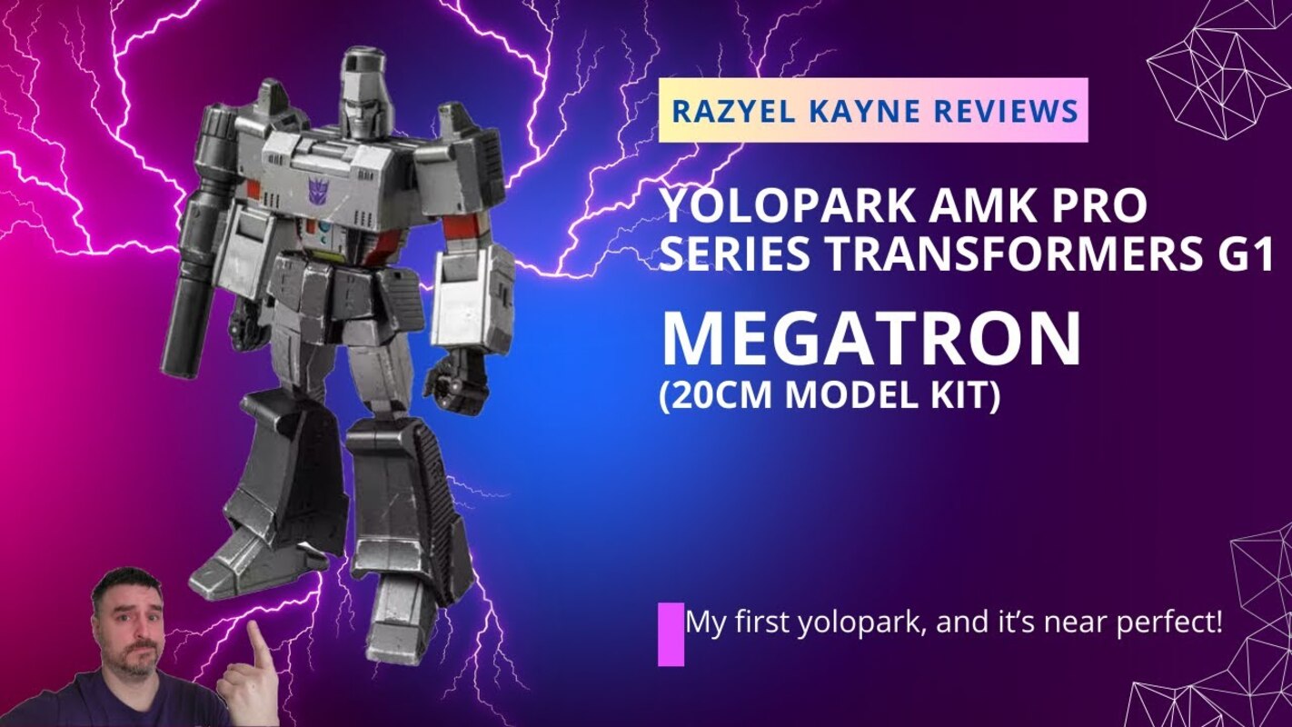 Toy Review - Yolopark Amk Pro Series Transformers G1: Megatron