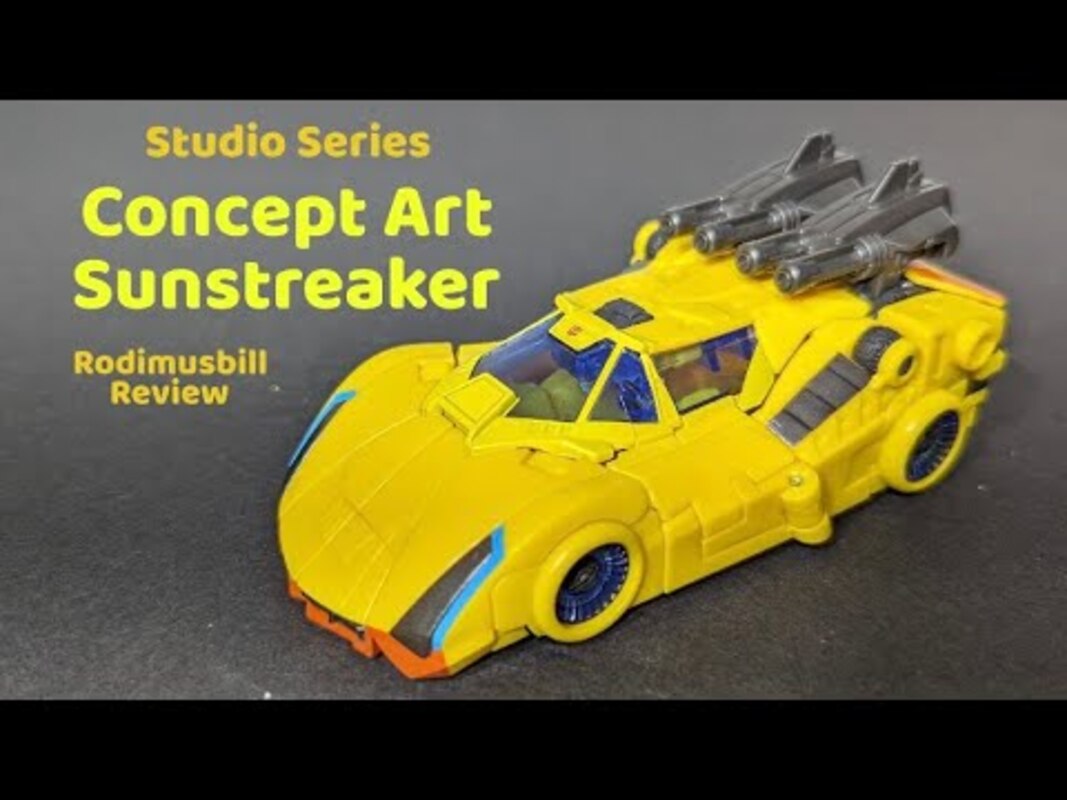 Studio Series Concept Art Sunstreaker (#111) Deluxe Figure - Rodimusbill Review