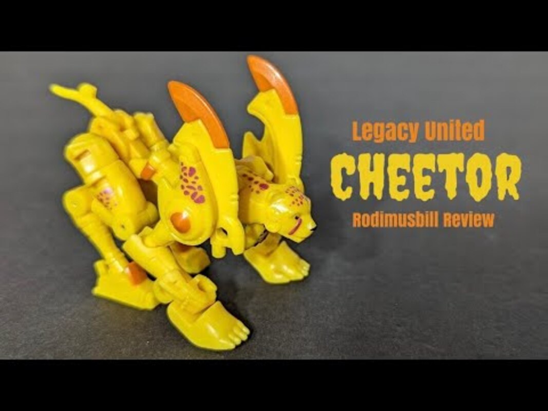 Legacy United Beast Machine Cheetor Core Class - Rodimusbill Review