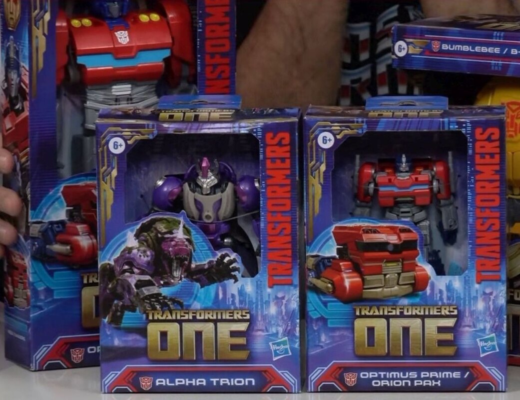 First Look at Transformers ONE Mainline Packaging for Prime Changers, More