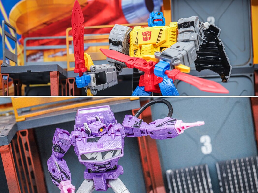 Comic Book Grimlock and Shockwave In-Hand Images of Transformers Exclusives