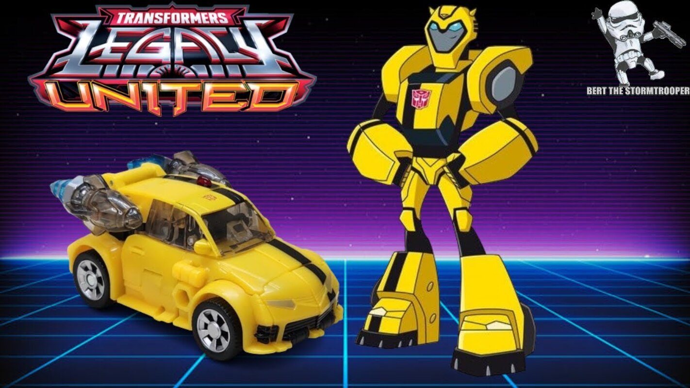 Legacy United Animated Universe Bumblebee Review By Bert The Stormtrooper!