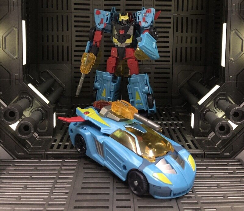 First Look United Cybertron Hot Shot Deluxe Class from Transformers Legacy