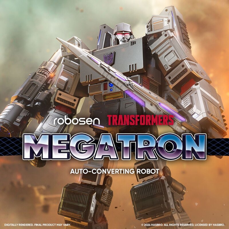 PREORDER! Transformers Megatron Auto-Converting Robot Flagship Official Images & Details