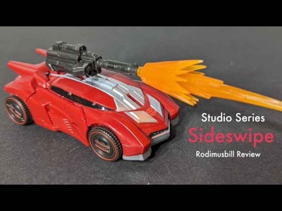 Studio Series Gamer Edition (#07) Deluxe Sideswipe Figure - Rodimusbill Review