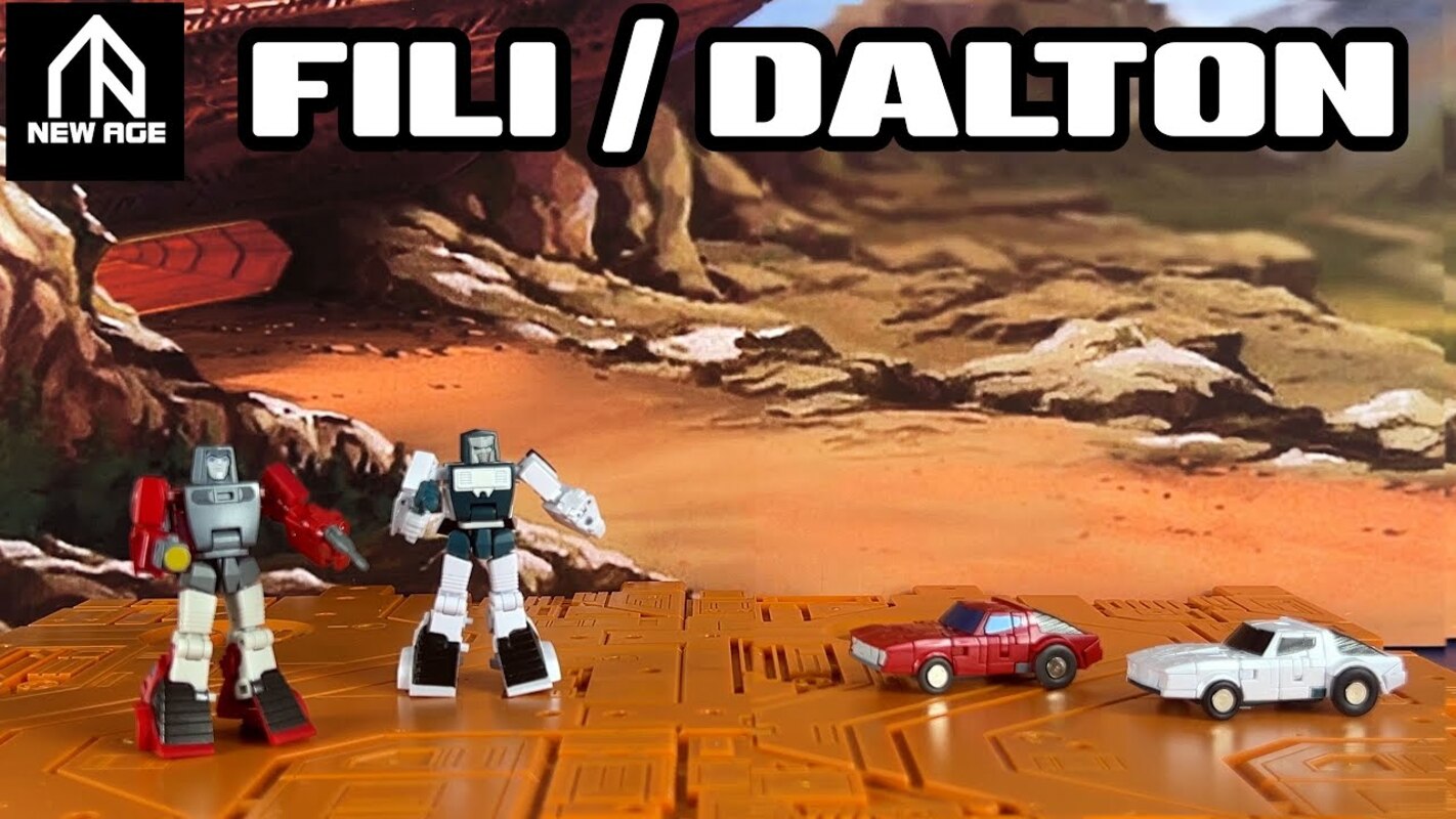Transformers Newage H60/60D Fili/Dalton (legends G1 Windcharger and Tailgate) Review