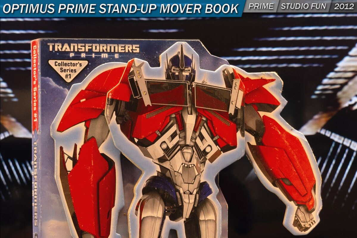 Daily Prime - Transformers Prime Optimus Prime Stand-up Mover Board Book