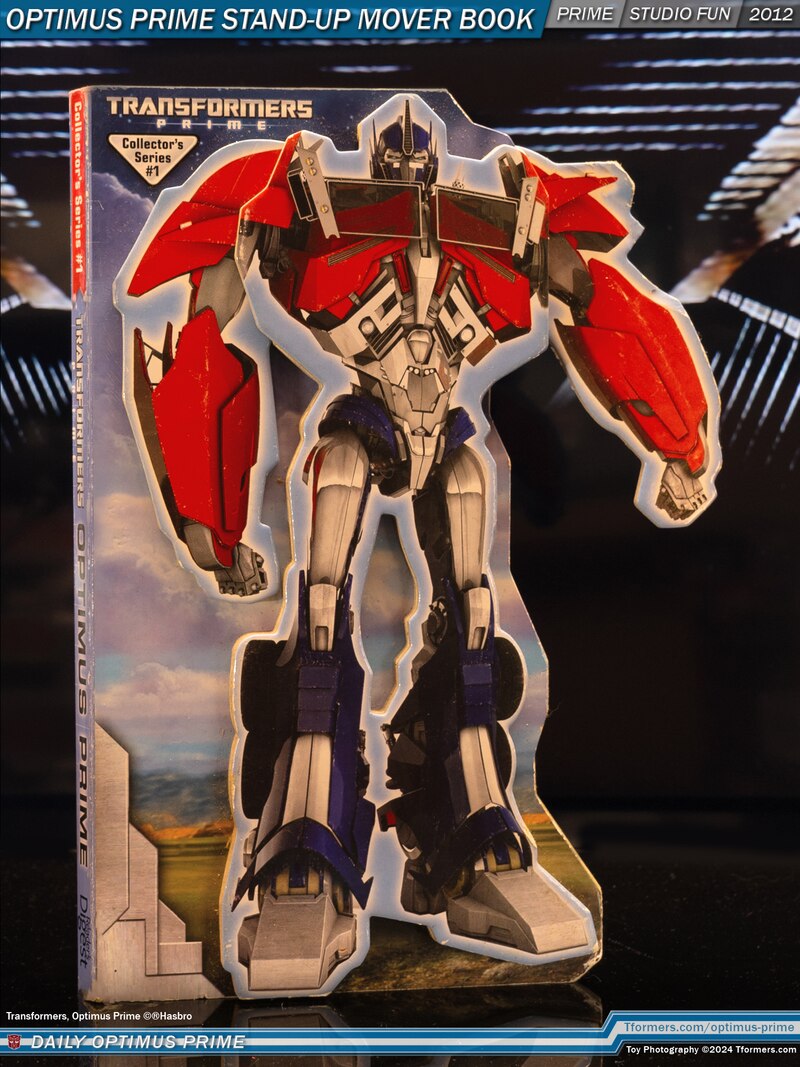 Daily Prime - Transformers Prime Optimus Prime Stand-up Mover Board Book