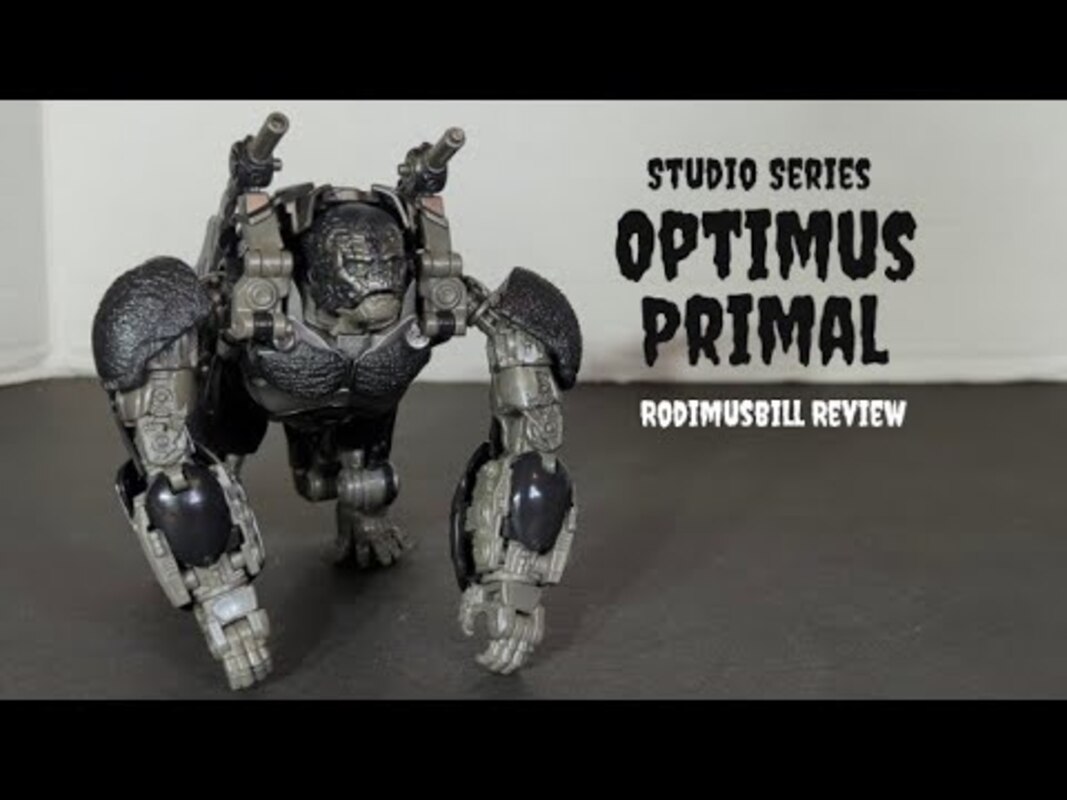 Transformers Studio Series Rise Of The Beasts Leader Class Optimus Primal Figure (#106) - Rodimusbill Review