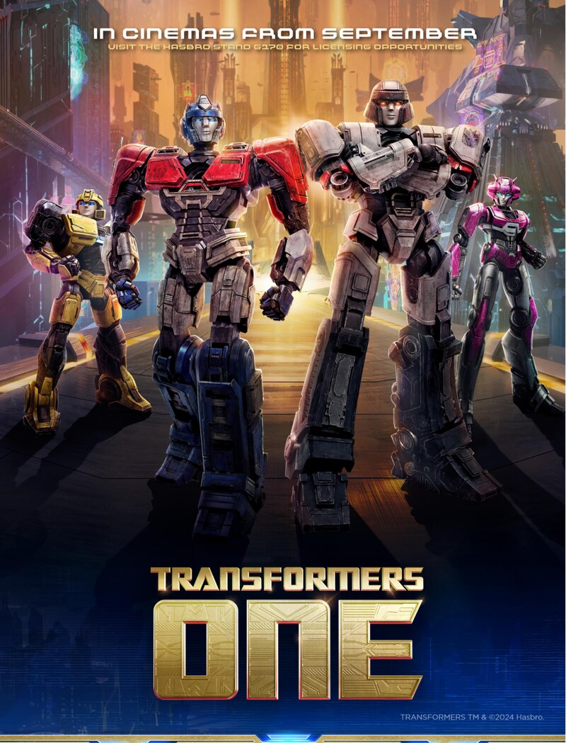 Transformers ONE New Movie Team Poster Released