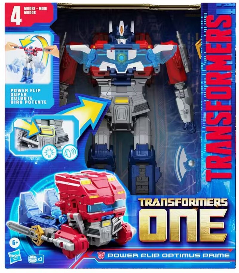 Daily Prime - Transformers One: Power Flip Optimus Prime Official Images & Details