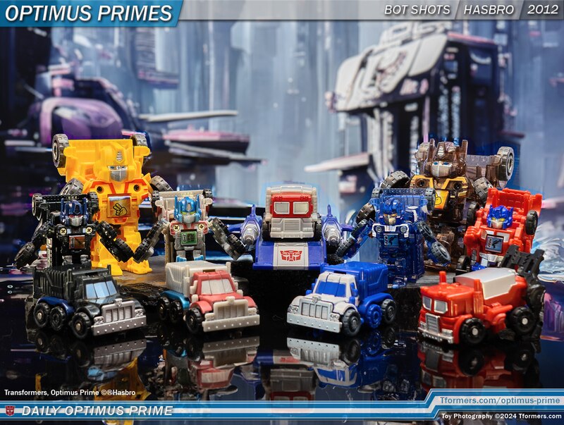 Daily Prime - Transformers Bot Shots Optimus Prime Convoy Roll Out