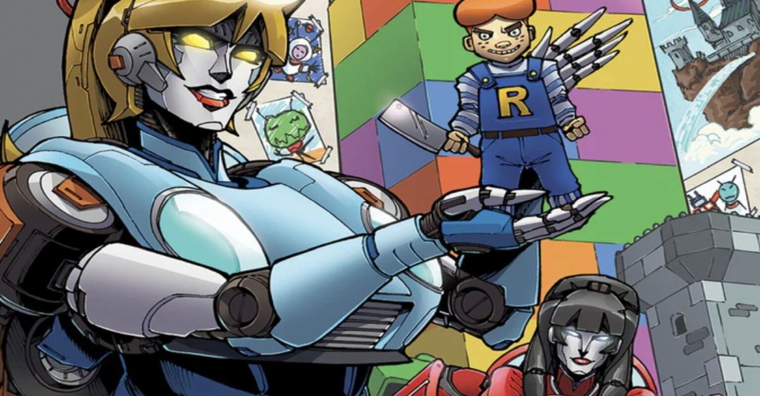 Archie X Transformers Betty & Veronica Bots 40th Anniversary Image by Alex Milne