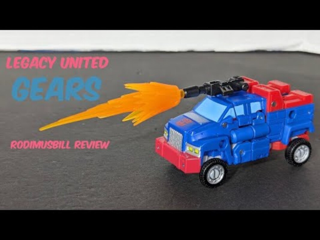 Transformers Legacy United G1 Universe Autobot Gears Deluxe Figure - Rodimusbill Review