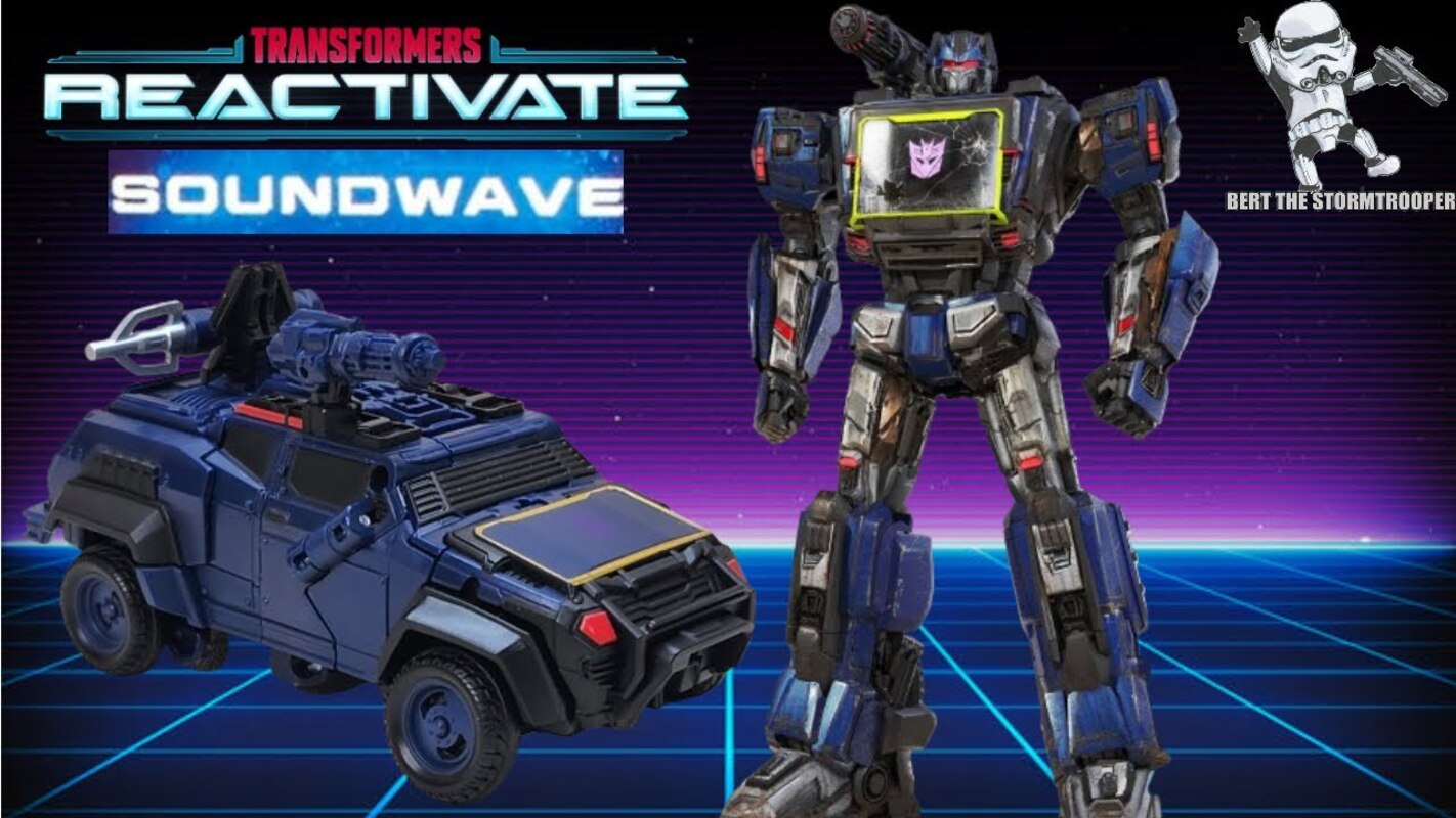 Reactivate Video Game Soundwave Review By Bert The Stormtrooper Transformers!