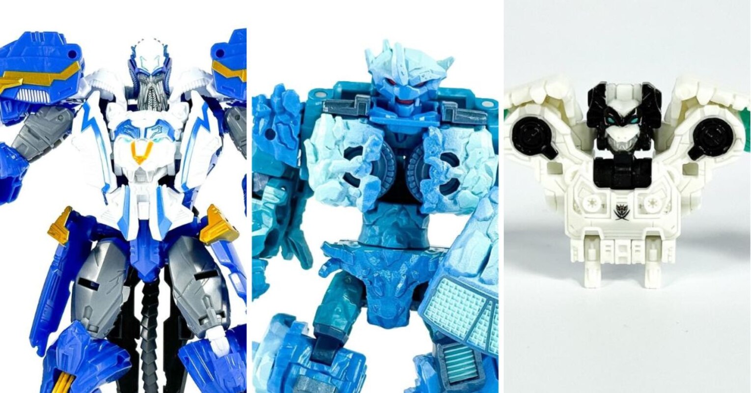 Star Raiders Thundertron, Nightstrike, Carcitron In-Hand Images from Transformers Legacy United