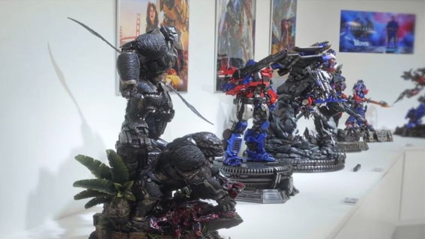 Prime 1 Studio Optimus Primal Statue Display Images from Transformers: Rise Of The Beasts