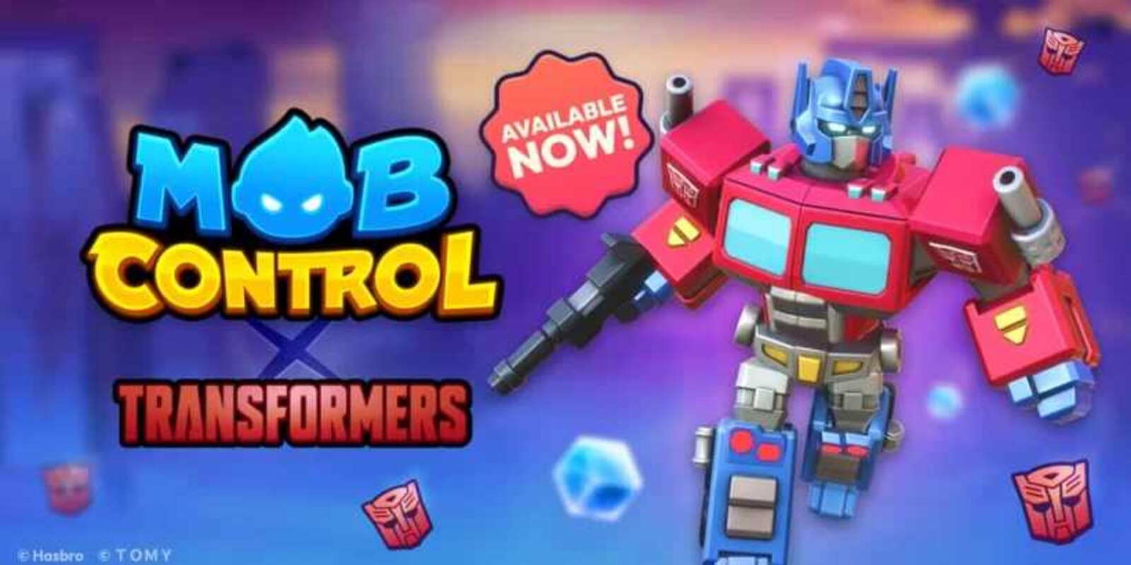 Daily Prime - Optimus Prime Rolls Out For Mob Control Game