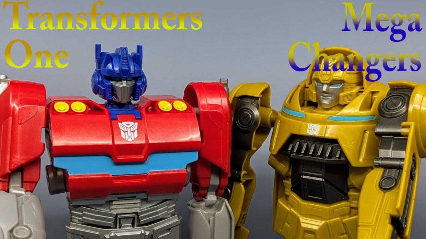 Chuck's Reviews Transformers One Mega Changers Optimus Prime/Orion Pax And Bumblebee/b-127