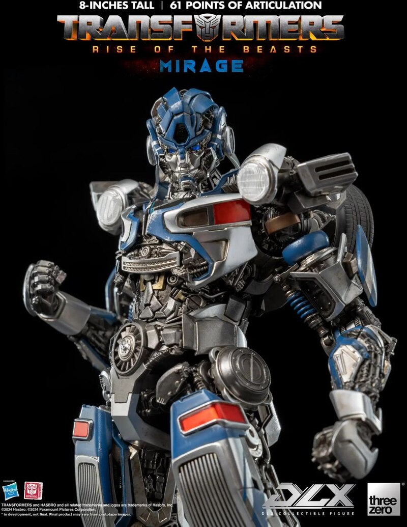 Transformers: Rise of the Beasts DLX Mirage Official Images & Details  PRORDER NOW!