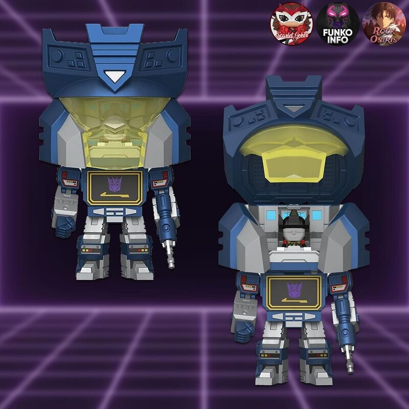 Image of Funko Pop Bitty Bots Soundwave Reveal