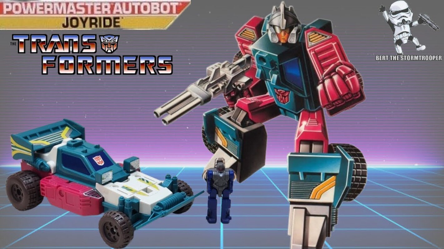 G1, Powermaster Joyride (Masterforce Ranger) Review By Bert The Stormtrooper!