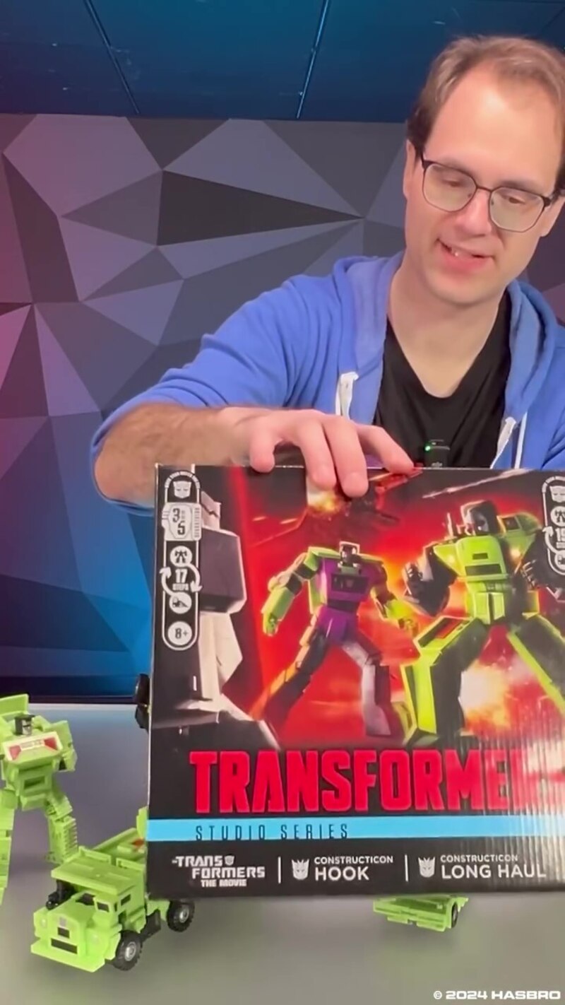 Transformers Studio Series Constructicon Hook & Long Haul - Commander