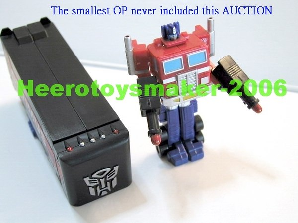 world's smallest optimus prime