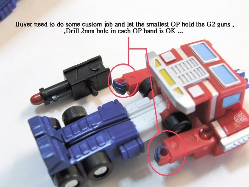 world's smallest optimus prime