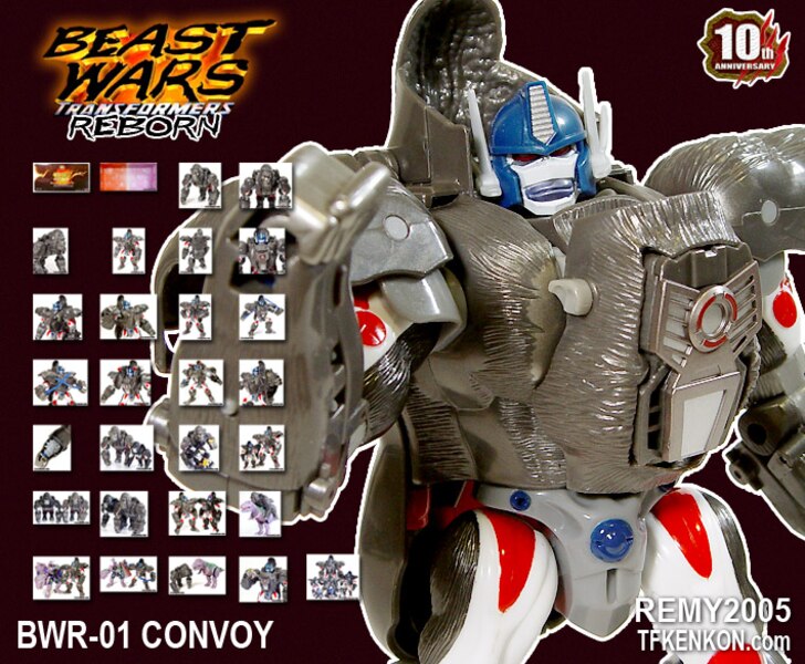 Image Of Takara Transformers Beast Wars Reborn BWR 01 Optimus Primal  (33 of 33)
