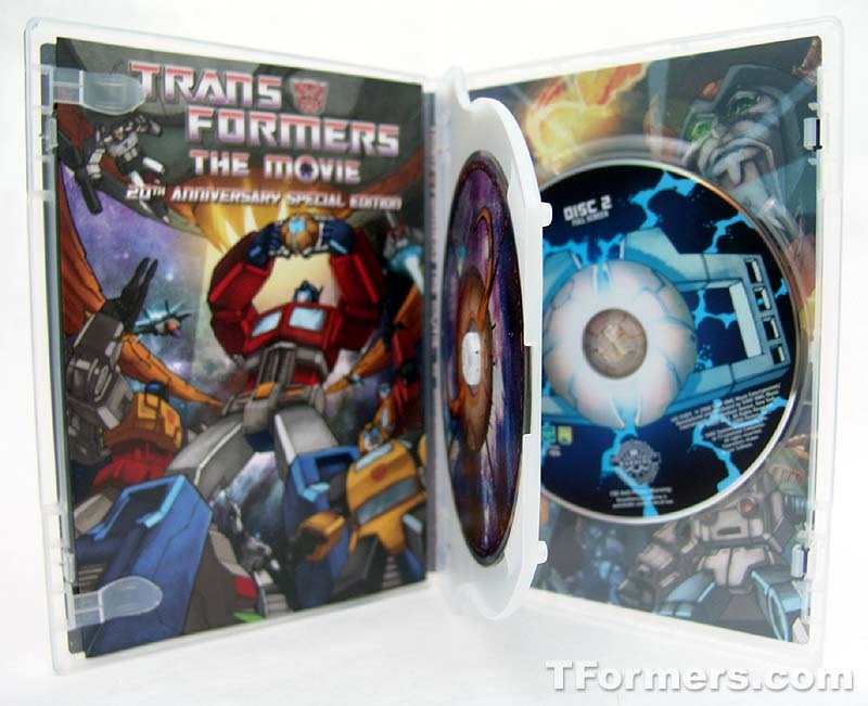20th Anniversay Transformers The Movie DVD Preview