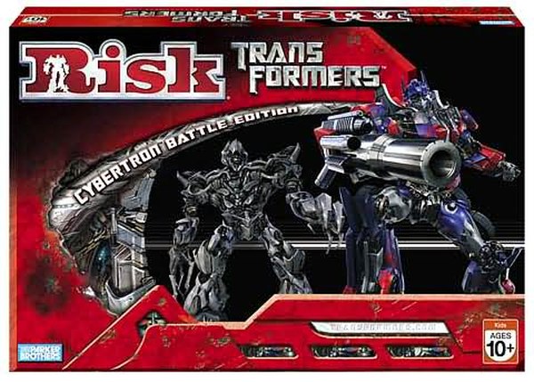 Transformers Movie Chess Risk Games BN