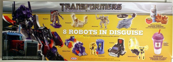 transformers burger king toys 2007