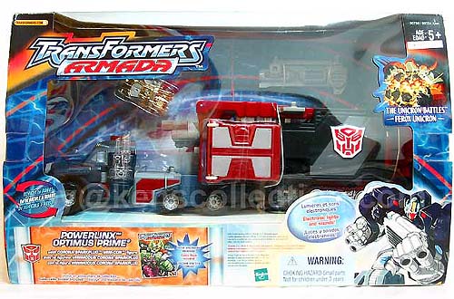 Powerlinx Optimus Prime in Packaging