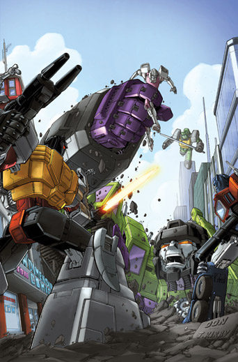 New Dimension Transformers #1 by IDW