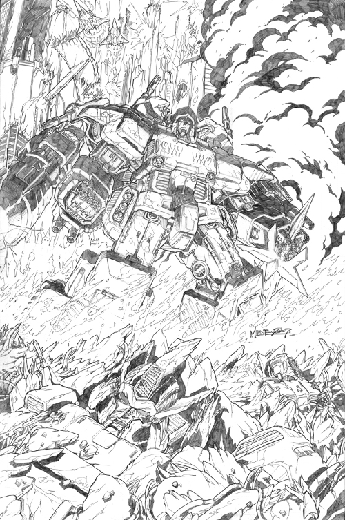 IDW Publishing's ''Megatron Origin'' #4 Cover Art