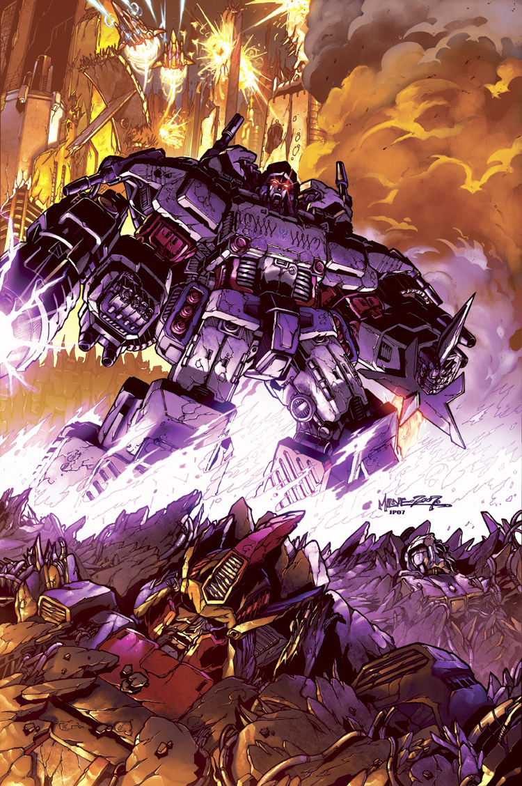 Transformers: Megatron - Origin (SC) | IDW Publishing Back