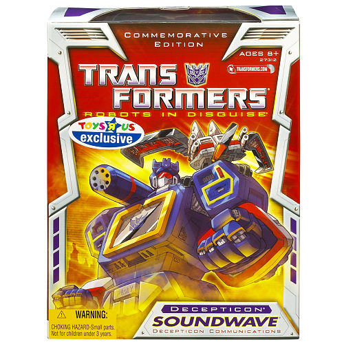 Commemorative Series Soundwave Packaging