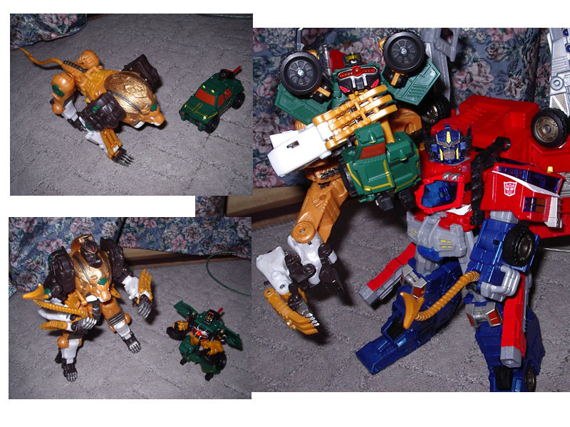 Galaxy - タイガー① Amazon.com: Transformers Galaxy Force Hybrid Style THS 02 G1
